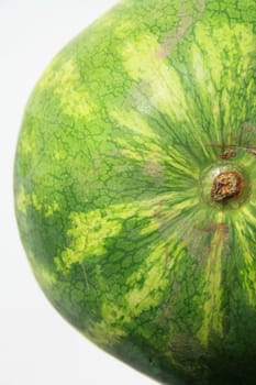 Close up of a big watermelon.
