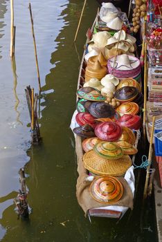 Boat in float market, Thailand