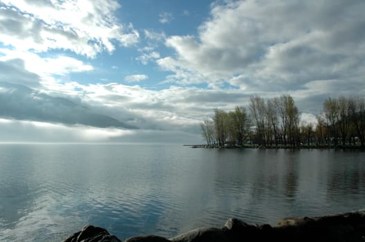 an overview of the mountains of the Lake Maggiore