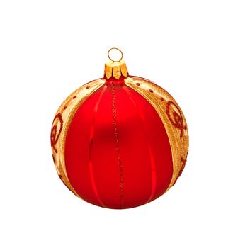 christmas ball isolated