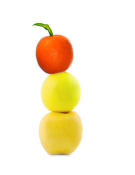 balance dieting apples with orange
