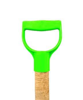 handle of a shovel