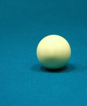 Billiard ball close up photo