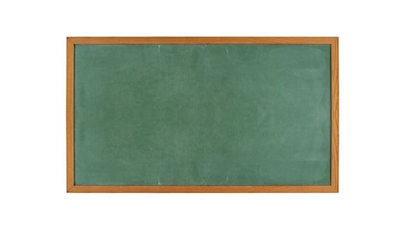old blank blackboard