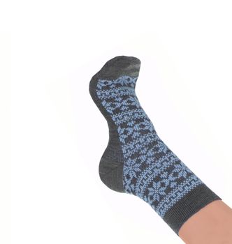 feet with socks