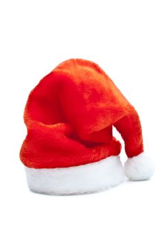Santa's red hat isolated