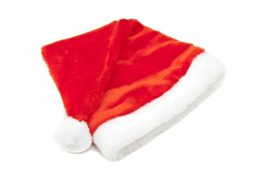 red Santa Claus hat