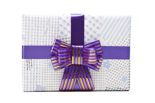  gift box with big bow ribbon