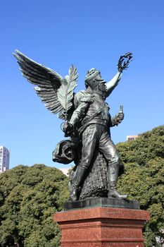 Monument of General San Martin in Buenos Aires, Argentina.