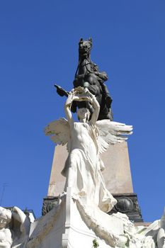 Historical Monument of Bartolome Mitre in Buenos Aires, Argentina, South america.