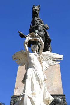 Historical Monument of Bartolome Mitre in Buenos Aires, Argentina, South america.