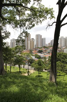 Skyline of Sao Paulo, Brazil.