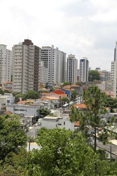 Skyline of Sao Paulo, Brazil.