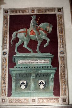 Funerary Monument to Sir John Hawkwood by Paolo Uccello
