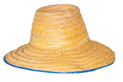 Farmer's hat on isolated white background
