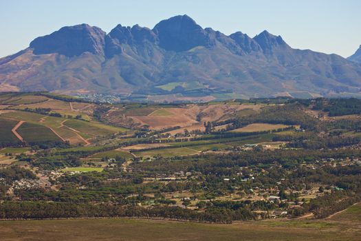 South Africa, landscape in Western Cape