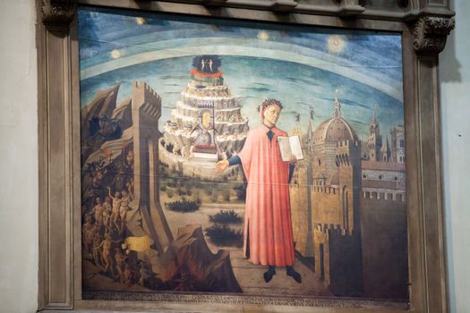 Florence - Duomo. Dante and the Divine Comedy
