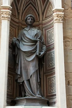 Florence - Orsanmichele. Saint Stephan.1427-1428 by Ghiberti 