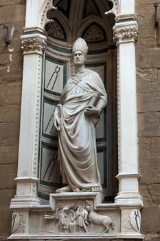 Florence - Orsanmichele. Saint Eligius 1420 by Nanni di Banco 
