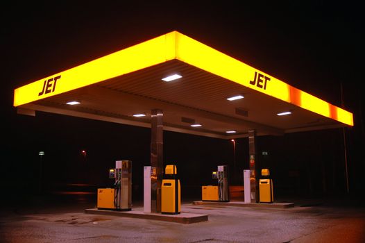 Norwegian Jet station. 
ConocoPhillips. - 2006.
Nightshoot.