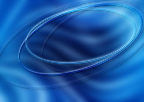 Abstract background of flowing curves