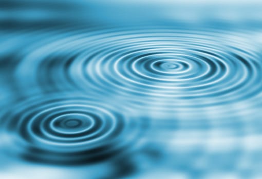 Abstract water ripples