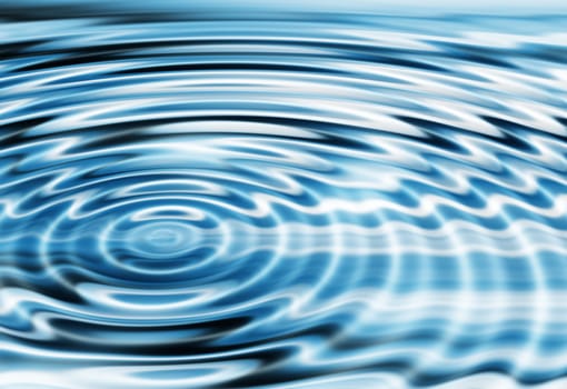 Abstract water ripples