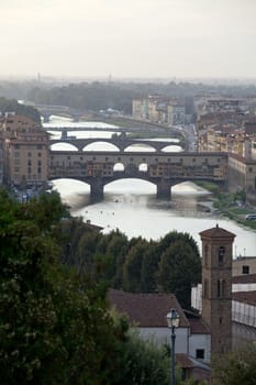 Ponte Vecchio, Florence,Tuscany, Italy 
