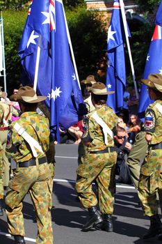 ANZAC Day in Perth, Australia 