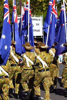 ANZAC Day in Perth, Australia 