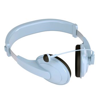 Headset. Isolated render on a white background