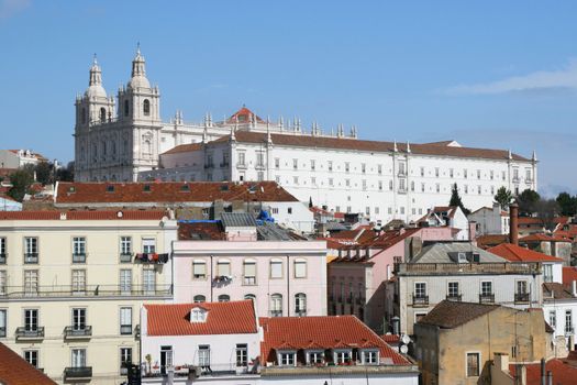 view on city Lisbon