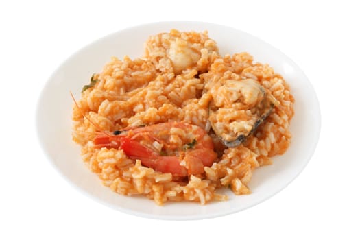 rice with seafood