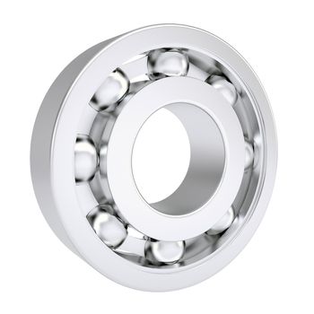 Ball bearing. Isolated render on a white background