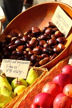 Fresh vegetables on Salamanca Market , Tasmania, Australia. 