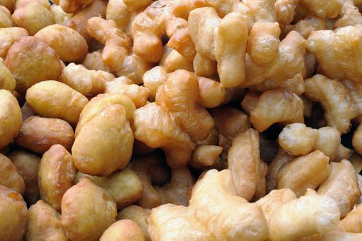 Chinese doughnut fried dough snack eaten during breakfast.