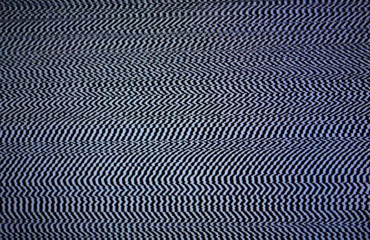 Cable out. Abstract tv pattern texture background.