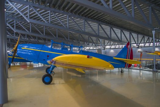 fairchild pt-26, training aircraft  were used by the norwegians at the training base little norway in canada from august 1940, the pictures are shot in march 2013 by norwegian armed forces aircraft collection which is a military aviation museum located at gardermoen, north of oslo, norway.