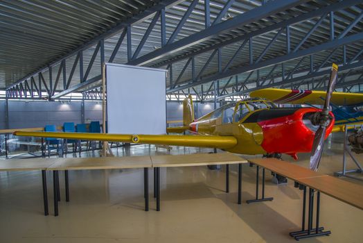 saab 91b-2 safir, three-seat trainer and communications aircraft 1957-1982, the pictures are shot in march 2013 by norwegian armed forces aircraft collection which is a military aviation museum located at gardermoen, north of oslo, norway.