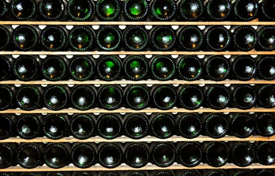 Wine Bottles Perspective