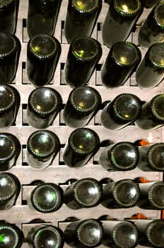 Wine Bottles Perspective