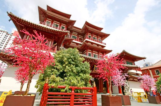 Singapore Buddha Tooth Relic Temple in China town