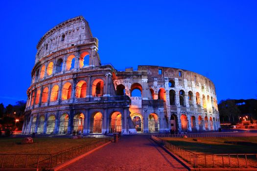 Colosseum in Twilight