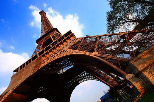 Eiffel tower Paris France