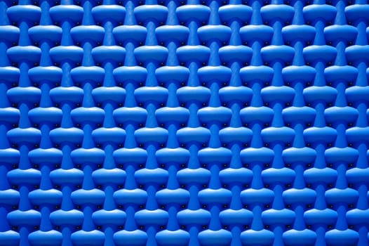 bright blue pattern