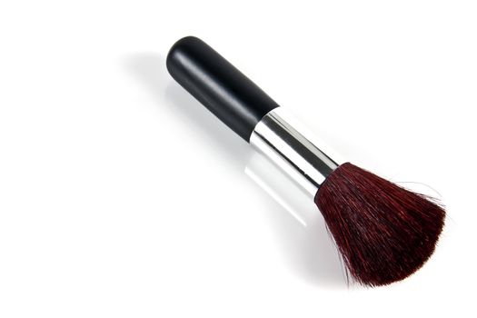 Cosmetic Brushes on white background