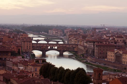 Ponte Vecchio, Florence,Tuscany, Italy 