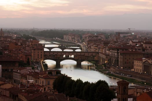 Ponte Vecchio, Florence,Tuscany, Italy 