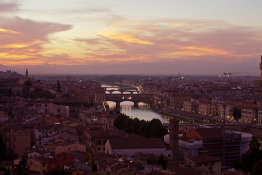 Ponte Vecchio, Florence,Tuscany, Italy 
