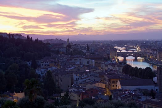 Ponte Vecchio, Florence,Tuscany, Italy 